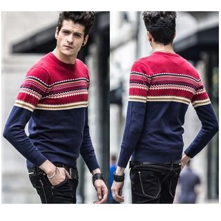 OLRIK Patterned Sweater
