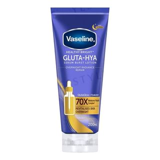 Vaseline - Healthy Bright Gluta-Hya Serum Burst Lotion Overnight Radiance Repair Regular 200Ml