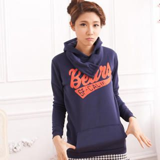 RingBear Printed Hooded Pullover