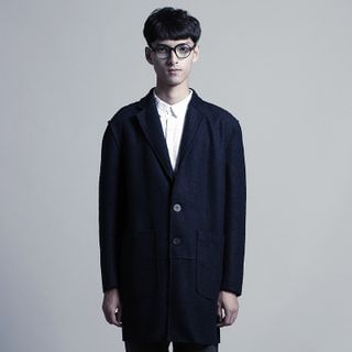 Kith&Kin Single Breasted Long Jacket