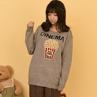 Moriville Popcorn Sweater