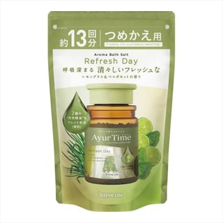 Bathclin - Ayur Time Aroma Bath Salt Refresh Day 520G Refill