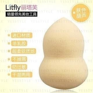 Litfly Foundation Sponge (Lightbulb) (Beige) 1 pc