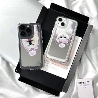 Animal Mirrored Phone Case - iPhone 15 Pro Max / 15 Pro / 15 Plus / 15 / 14 Pro Max / 14 Pro / 14 Plus / 14 / 13 Pro Max / 13 Pro / 13 / 13 mini / 12 Pro Max / 12 Pro / 12 / 12 mini / 11 Pro Max / 11 Pro / 11