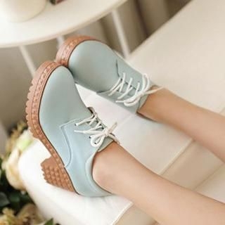 CITTA Heel Lace-up Shoes