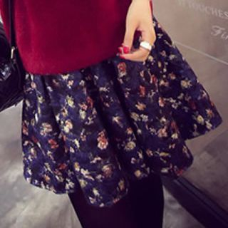 Champi Floral A-Line Skirt