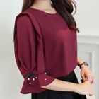 Puff-Sleeve Top от YesStyle.com INT Puff-Sleeve Top от YesStyle.com INT