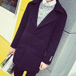 Besto Woolen Lapel Coat