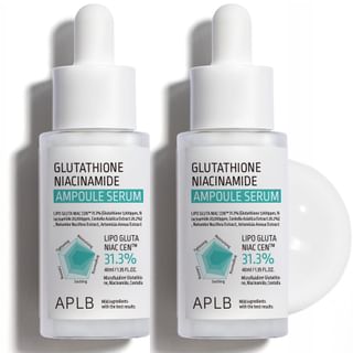 Aplb - Glutathione Niacinamide Ampoule Serum Set 2 Pcs