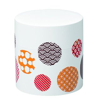 Hakoya Hakoya Tea Caddy Mizutamamon White