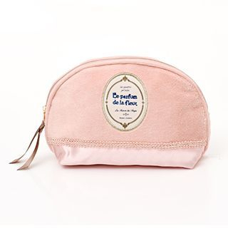 Tokyo Garden Embroidered Cosmetic Pouch