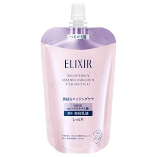 Shiseido - Elixir Brightening Essence Emulsion Rich Moisture Refill 110ml
