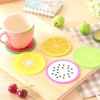 Yulu Fruit Print Coaster