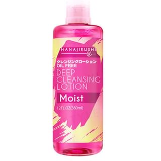 HANAJIRUSHI - Deep Cleansing Lotion 380ml Moist