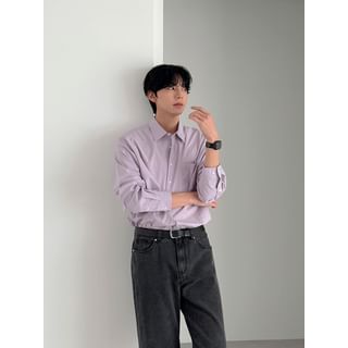 Patch-Pocket Basic Shirt