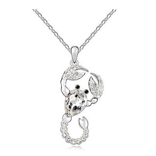Niceter Austrian Crystal Scorpio Necklace