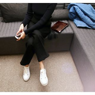 ssongbyssong Flat-Front Dress Pants