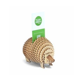 Team Green Plywood Puzzle - Hedgehog (Card Holder) Wood - One Size