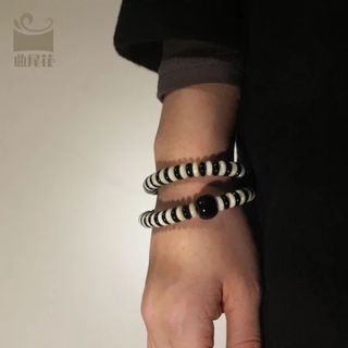 Zeno Contrast Beaded Bracelet