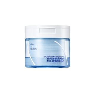 Isntree - Ultra-Low Molecular Hyaluronic Acid Zinc Cooling Pad 60 pads