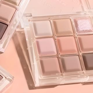 Jill Leen - 9 Colors Chocolate Eyeshadow Palette - #Cc03 Peach Chocolate #Cc03 - 9G