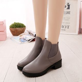 Cinde Shoes Block Heel Ankle Boots