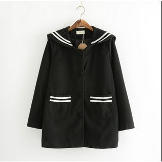 Moricode Sailor Style Button-front Jacket