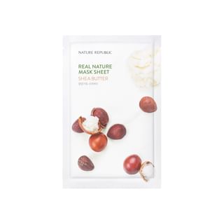 NATURE REPUBLIC - Real Nature Mask Sheet - 14 Types Shea Butter