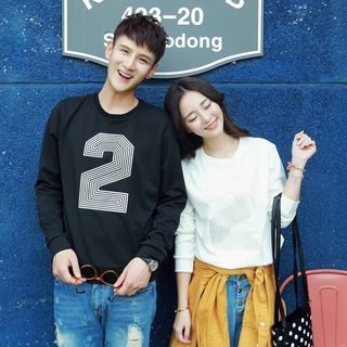 Evolu Couple Numbering Pullover