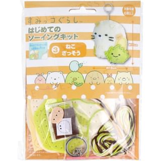 San-X Sumikko Gurashi Neko Zassou First Sewing Kit Neko/Zassou 1 set