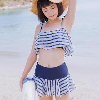Zeta Swimwear Striped Bikini