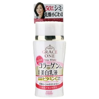 Kose - Grace One Deep White Milk - Anti-Aging Gesichtsemulsion