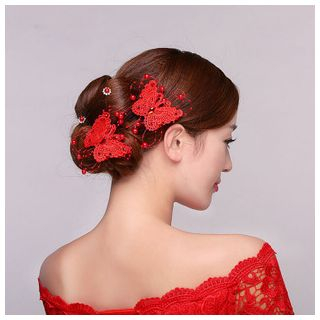 Cassia Butterfly Bridal Hair Clip