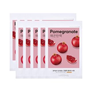 Missha - Airy Fit Sheet Mask Bundle Set - 12 Types Pomegranate