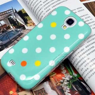 Kindtoy Dotted Galaxy S4 Case Blue - One Size