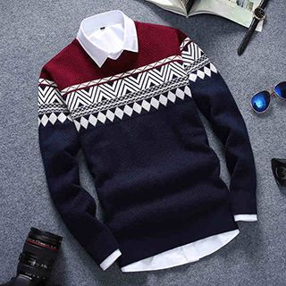 Blueforce Pattern Sweater