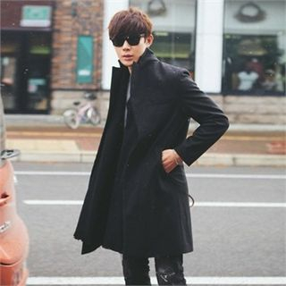 Superstar.i Notched-Lapel Single-Breasted Coat