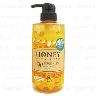 DAIICHI SEKKEN - Honey Body Soap Oil In Type 500ml