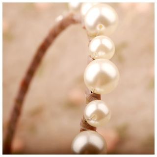 Amina Faux Pearl Headband