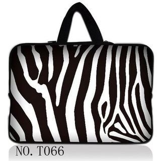 Quinto Zebra Pattern Laptop Bag