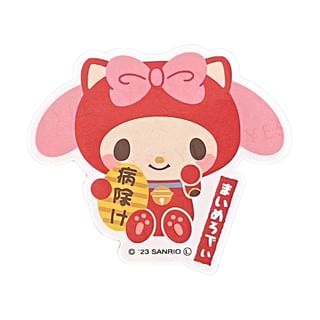 Sanrio My Melody Sticker S Lucky Cat 1 pc