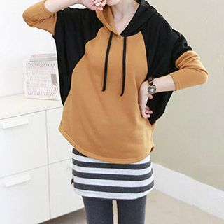 Rocho Color-Block Hood Pullover