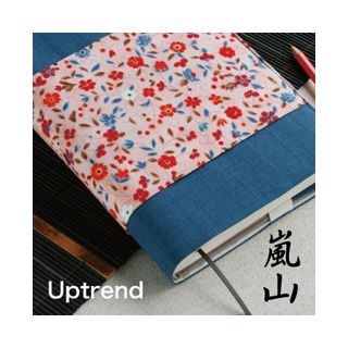Uptrend Floral Print Book Cover