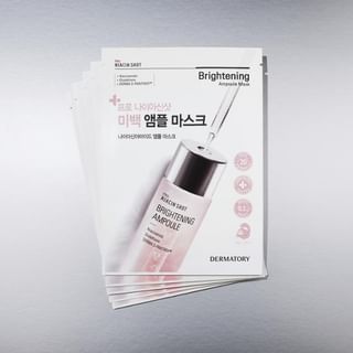 Pro Ampoule Mask Bundle Set - 4 Types Niacin Shot Brightening