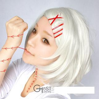 Ghost Cos Wigs Tokyo Ghoul J z  Suzuya Cosplay Wig