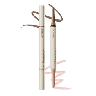 JOOCYEE - 2 in 1 Aegyo Sal Pen - 2 Colors #01 Crushed Champagne - 400mg + 360mg