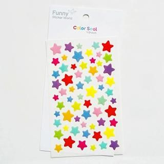 Paper House Color Star Diary Sticker