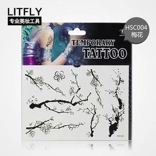 Litfly Waterproof Temporary Tattoo (HSC004) 1 sheet