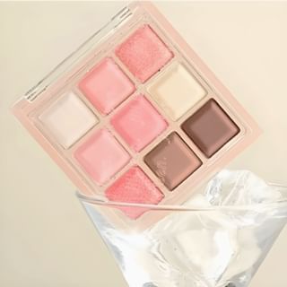 Jill Leen - 9 Colors Chocolate Eyeshadow Palette - #Cc05 Grapefruit #Cc05 - 9G