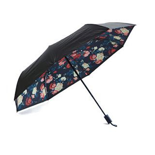 Aoba Floral Print Compact Umbrella